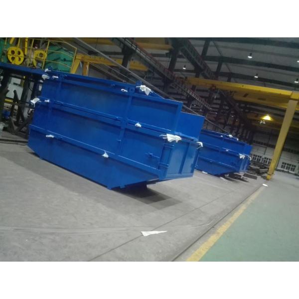 2CBM-40CBM Metal Skip Bin , Construction Skip Bins For Waste Management
