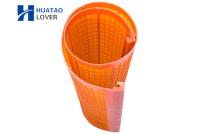 L'écran à haute fréquence orange de polyuréthane lambrisse la vibration Mesh For Iron Sand