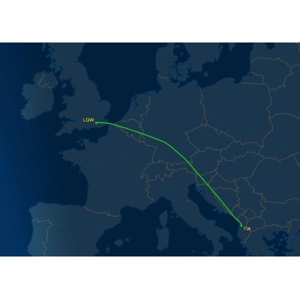 Consolidation Air Freight Forwarding Services Tirana International Airport Destination