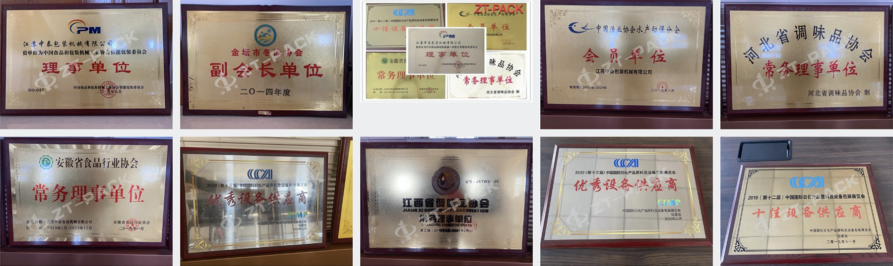 Jiangsu Zhongtai Packing Machinery Co., Ltd. Сертификации