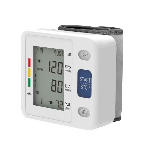 Portable Voice Activated Wrist Blood Pressure Monitor with GB15979-2002 Certification