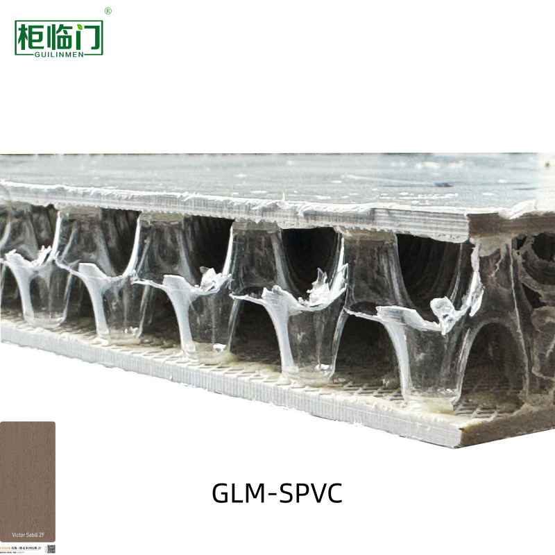 Double SPC Sheets SPVC Honeycomb Panel With SPVC Core