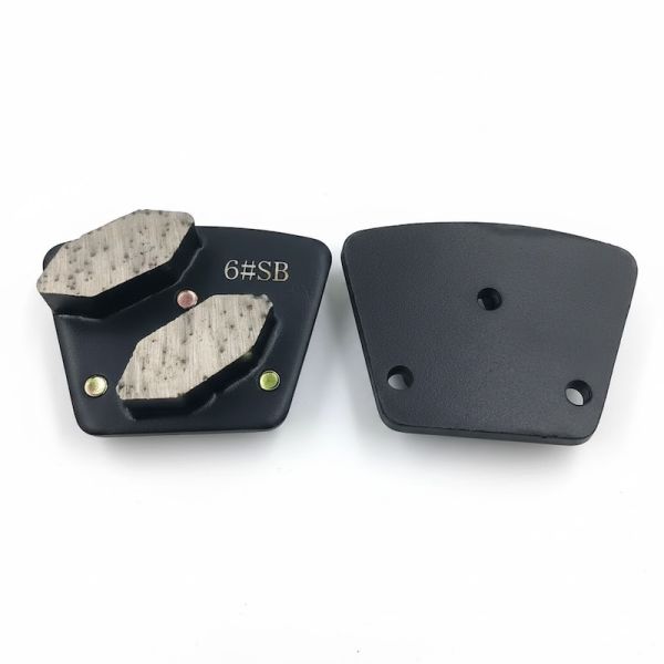 Trapezoid Diamond Grinding Shoes for SASE Concrete Floor Grinder