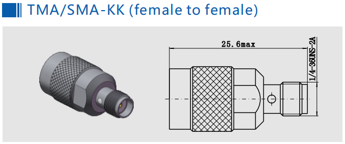 Женщина ISO BNC к переходнику RF отверстий женщины 4 SMA коаксиальному