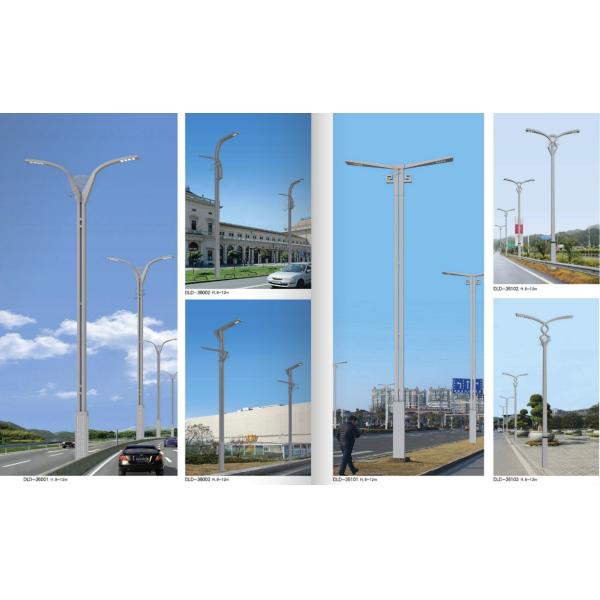 Столбы и поддержки знака металла поляка освещения стали фонарных столбов 10 FT