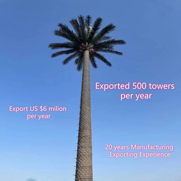 Bionic Tree Tower artificial offering seamless landscape integration with design wind speed resistance up to 250 kmh