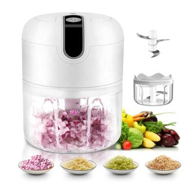 Mini Blender 250ml Branco Bateria de Grande Capacidade Processador de Alimentos