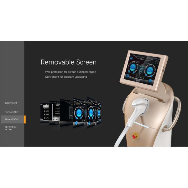 1200W Painless Long Term 4 Wavelength Diode Laser Hair Removal Machine