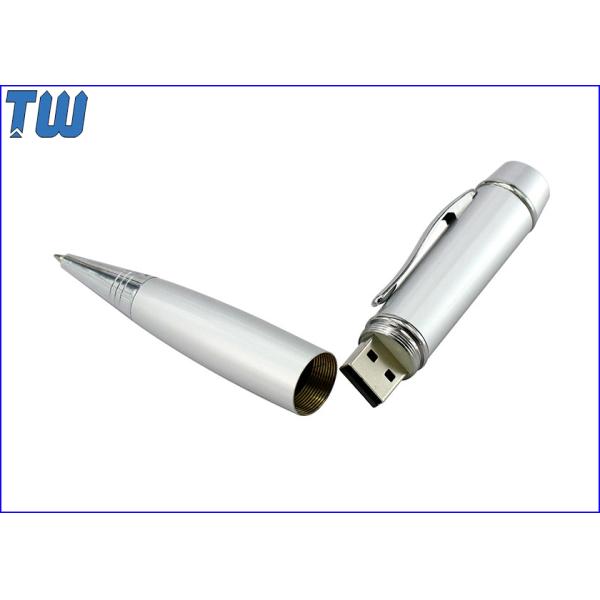 Fashion Hand Writing Pen USB Thumbdrive Twister Drive Refill Pen