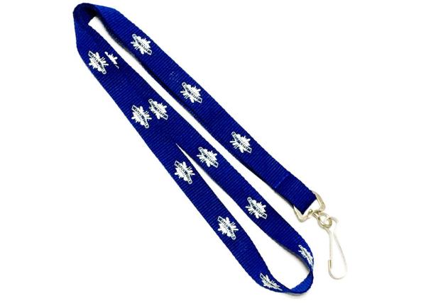 Eco - Friendly Sublimation Custom Polyester Lanyards Single J Hook Accessories