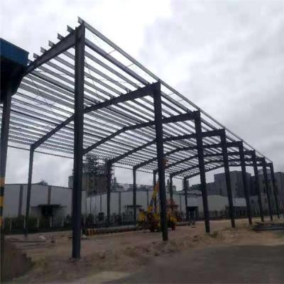 Q235 claro pré-fabricou construções de aço para a fábrica