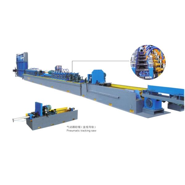 Carbon Steel Tube Mill Machine / Tube Production Line ISO9001 Approved