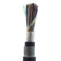 Cabos telefónicos com gelatina de isolamento de HDPE 100 pares Cabos blindados de categoria 3