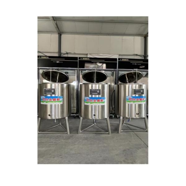 Air Compressor Easy Operation 15 Gallon Pasteurizer Semi Automatic
