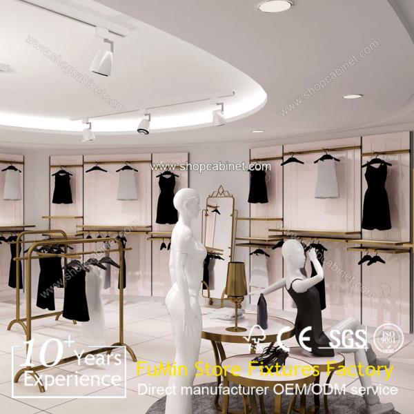 Beautiful design garment shops display stands