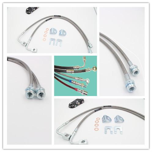 Stainless steel braided brake hose is widely used for any auto, motorcycle, racing cars, beach vehicles, ATV and Scooter