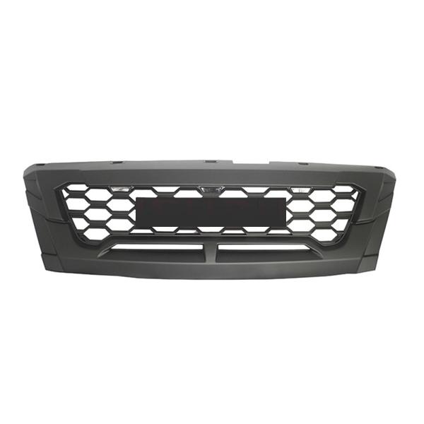 Black ISUZU DMAX Modified Car Parts 2016 To 2018 Car Front Grille With LED Light