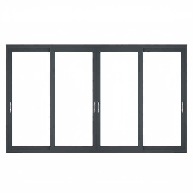 Heat Insulated Waterproof Heavy Duty Exterior Aluminium Sliding Door