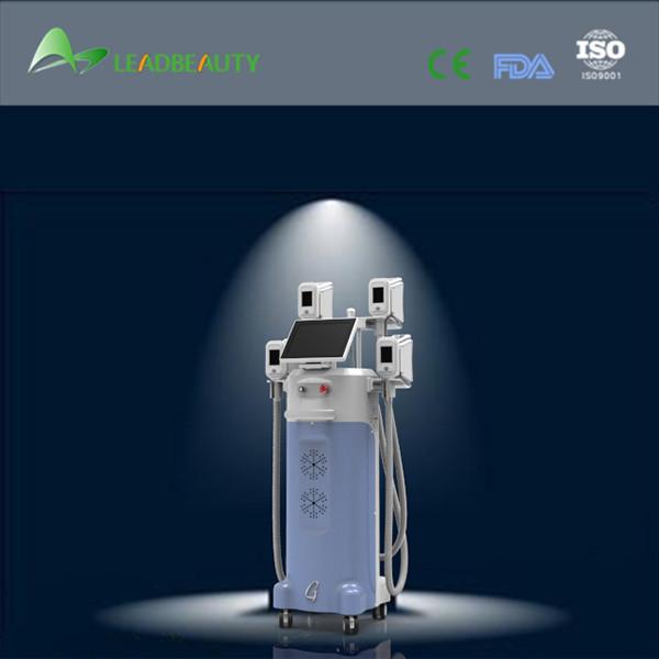 4 handles fat removal cryolipolysis machine