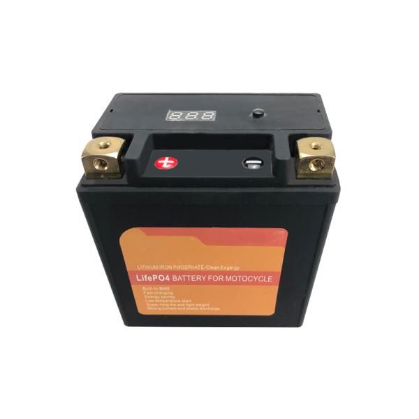 4AH 12V Lithium Battery On Motorcycle With BMS Starter Stop Batteries