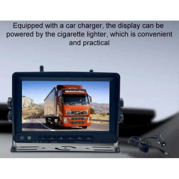 Android TF/SD card Solar-powered car wifi reverse camera 1080p HD