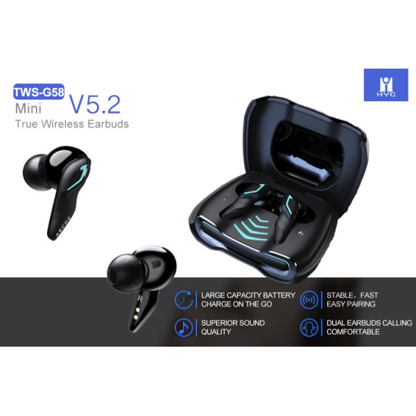 E - Sports Bluetooth Gaming Headphones No Delay Wireless Stereo Sound Effect TWS Earphone