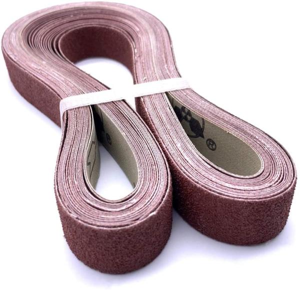 Aluminum Oxide Flexible Blending Cloth Abrasive Sanding Belt For Furniture Soft Metal