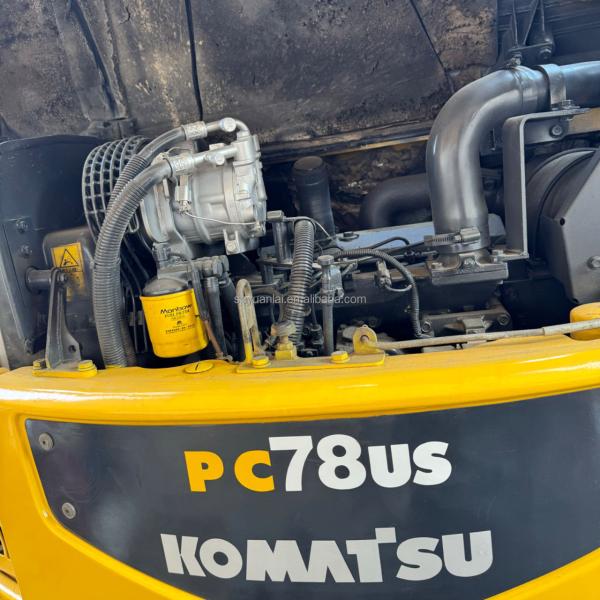 Cylindre hydraulique d'origine de seconde main 8 tonnes Komatsu PC78US excavateur en bon état