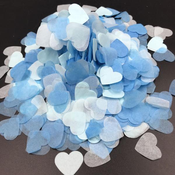 Make Your Party Holiday Stand Out with Heart Tissue Paper Confetti in Customized Colors