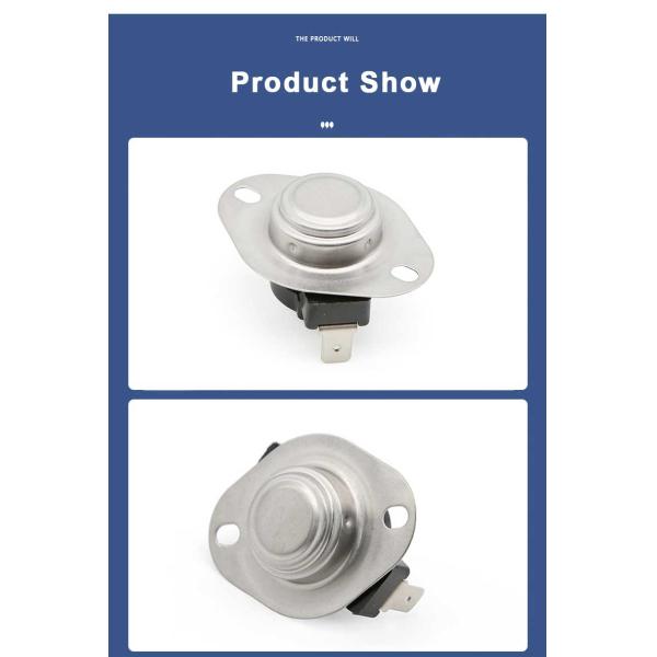 Замена Ремонтные детали стиральная машина Сушилка Высокий предел биметаллический цикл Термостат 3977767