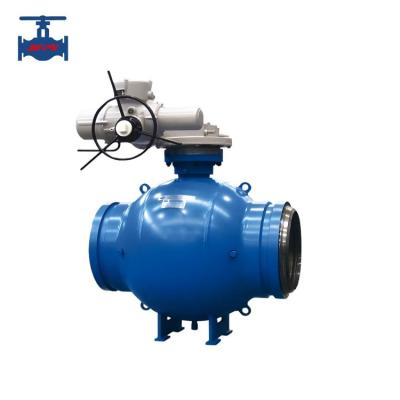 Forged Steel Welding Float Ball Valve Trunnion Mounted Fixed Ball Valve