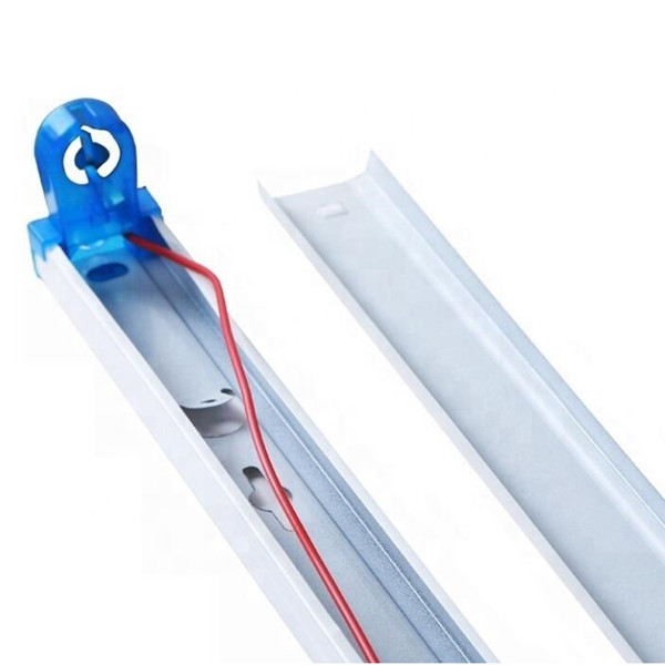 Iron 2FT, 4FT Led Tube Lamp holder Single T8 Tube Frame for T8 Tube Light