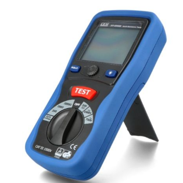 CEM DT-5300B Earth Resistance Tester Meets IEC10101 CATIII 1000V High Accuracy 0.01 AC750V/DC1000V Blue