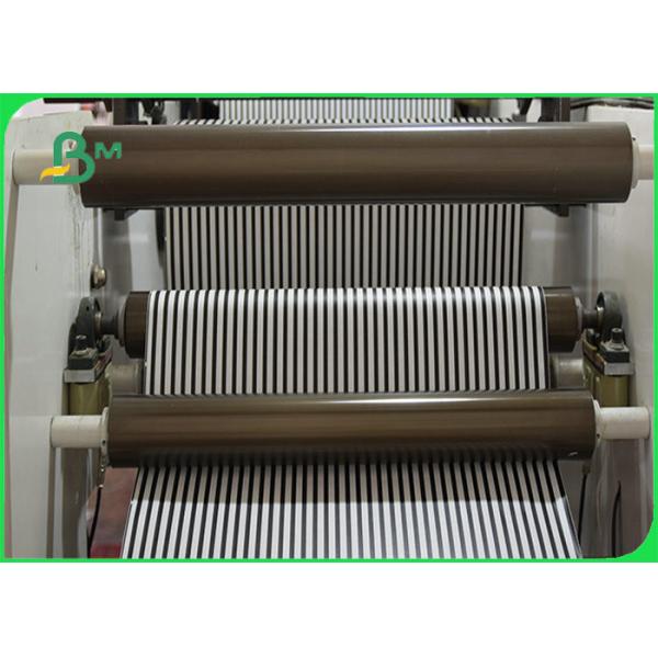 o amarelo da tinta do produto comestível de 60gsm 120gsm imprimiu o rolo 14mm Slitted 15mm do papel de palha