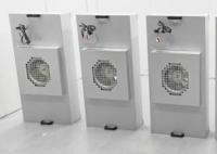 Unité de filtrage en aluminium galvanisée de fan de HEPA/FFU 1175x575mm pour la cabine propre