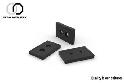 Neodymium LED Light Magnets , Black Rubber Magnet For Taxi Cab Lights
