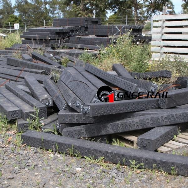 Durable High-Performance Composite Railroad Sleeper Rail Fasteners