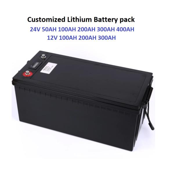 CLF OEM ODM Литий Lifepo4 аккумуляторный пакет 12V 24V 50AH 100AH 300AH 400AH Для катера Голф тележки Автобусы Автомобили Скутеры ESS