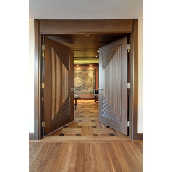 Meubles de porte d'hôtel de villa Appartement Portes de garde-robe sur mesure