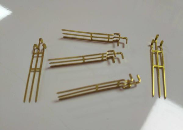 Cam Shaft Terminal Deep Drawing Sheet Metal Brass Stamping Parts ISO Approval