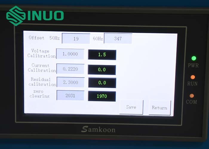 IEC 60598-1 Clause 8.2.7 Portable Luminaire Residual Voltage Tester