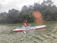 La lona del PVC de la aduana 0.6m m inflable se levanta el tablero de paleta