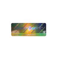Code barres imprimable de labels de sécurité de timbre fiscal de devoir de marque déposée brillante de couleur