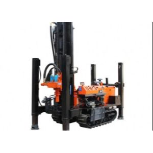 24 mois de la garantie 55kw 180m de chenille de plate-forme de forage 2.5km/H
