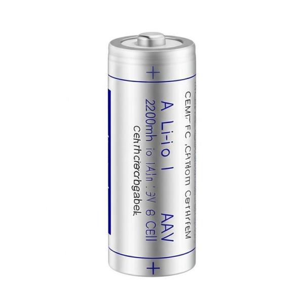 Factory Wholesale AA Li-ion Battery 2200mAh 1.5V Rechargeable Cell OEM/ODM Customizable CE FCC Certified