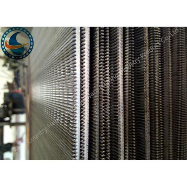 Flat Panel Slotted Wedge Wire Screen Panels Multi Functional OEM / ODM Acceptable