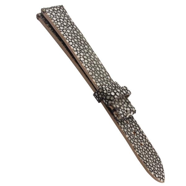 Роскошный ремешок 20mm хвостоколового, неподдельный кожаный ремешок для людей