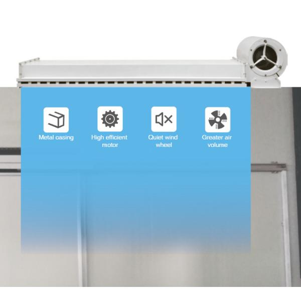 3200CFM 550W Metal Casing Cold Room Air Curtain