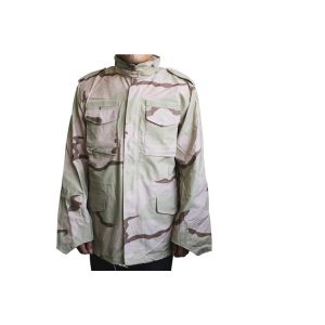 Polyester / Cotton M65 tactical Desert Camo Jacket Functional For Saudi Army