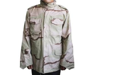 M65 chaqueta militar Camo del desierto impermeable a viento táctico